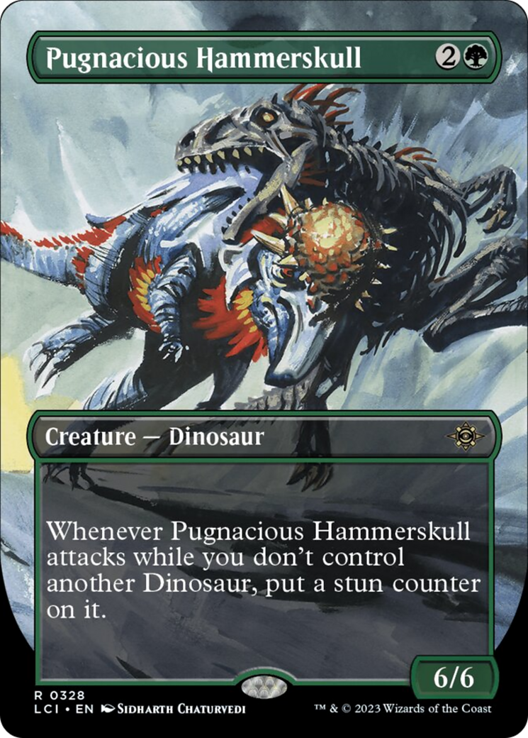 Cráneo martillo pugnaz (sin borde) [Las cavernas perdidas de Ixalan]