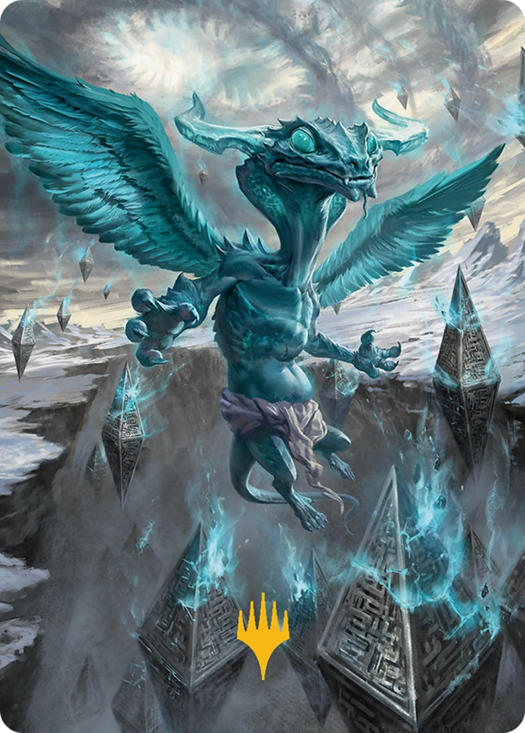 Ugin, Œil des Tempêtes Carte d'Art (47/54) [Tarkir : série d'illustrations Dragonstorm]