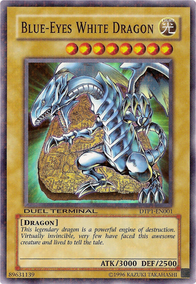Dragon Blanc aux Yeux Bleus [DTP1-FR001] Super Rare