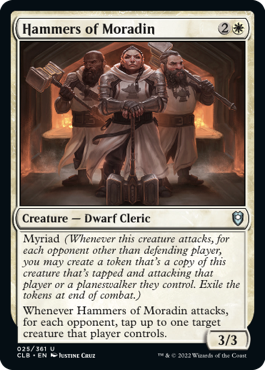 Marteaux de Moradin [Commander Legends : Battle for Baldur's Gate]