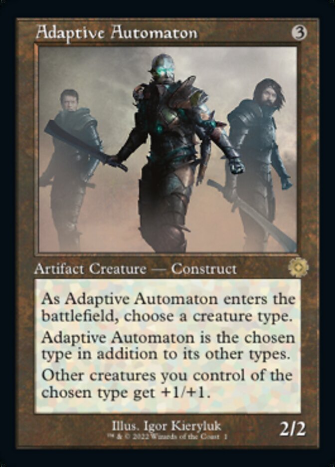 Automate adaptatif (Rétro) [Les Frères d'armes Rétro-artefacts]