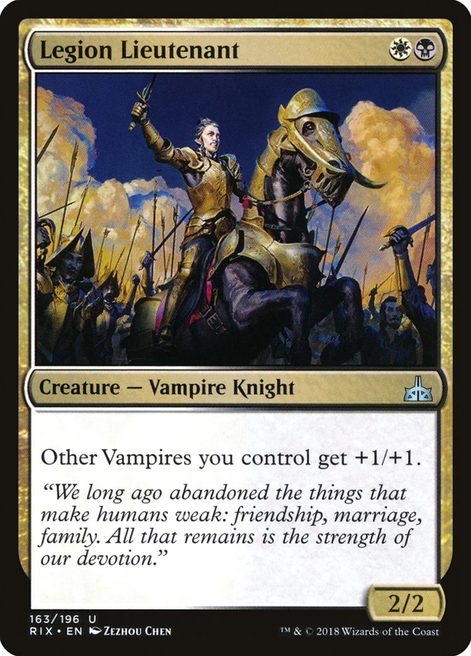 Lieutenant de légion [Rivals of Ixalan]