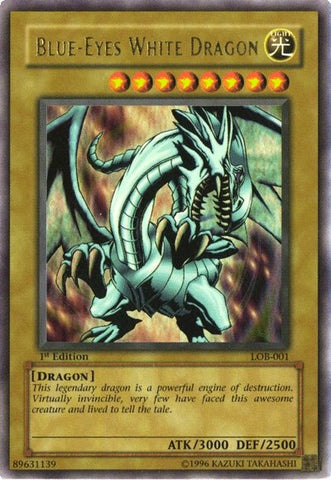 Dragon Blanc aux Yeux Bleus [LOB-001] Ultra Rare