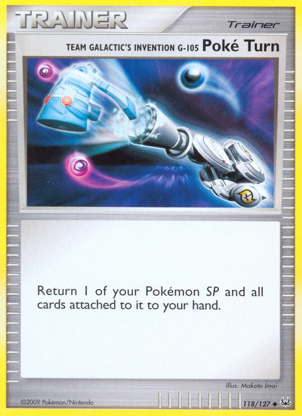 Invention G-105 Retour du Pokémon de la Team Galactique (118/127) [Platine: Set de Base]