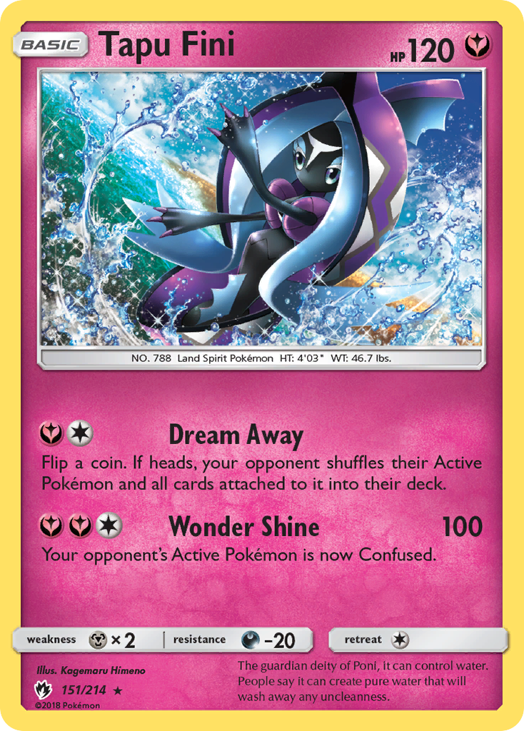 Tapu Fini (151/214) [Sol y Luna: Truenos Perdidos]