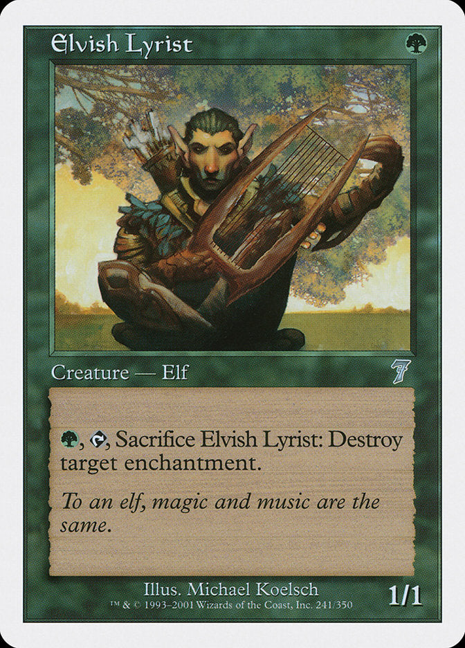 Lyriste Elfe [Septième édition]