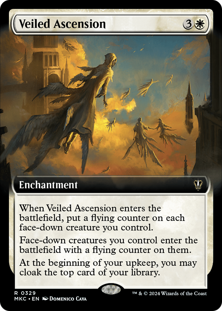 Ascension voilée (illustration étendue) [Meurtres au manoir Karlov Commander]