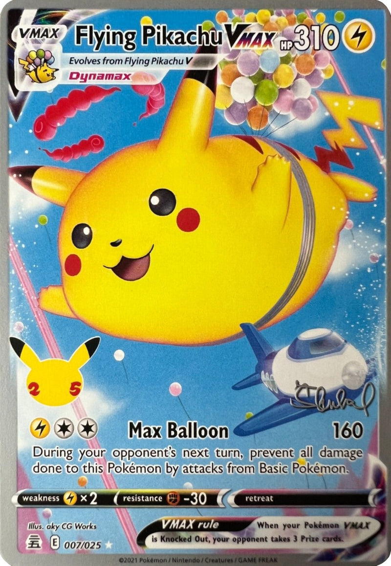 Flying Pikachu VMAX (007/025) (ADP - Ondrej Skubal) [Campeonatos Mundiales de 2022]