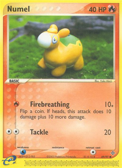 Limagma (69/97) [EX : Dragon]