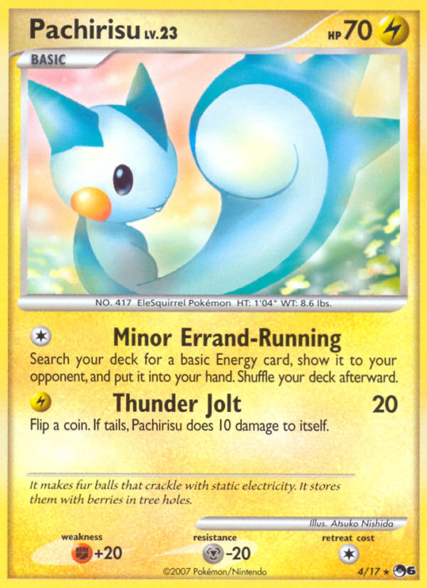 Pachirisu (4/17) [Série POP 6]