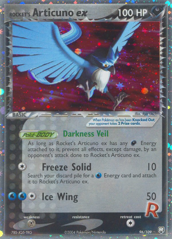 Artikodin ex de Rocket (96/109) [EX: Retour de Team Rocket]