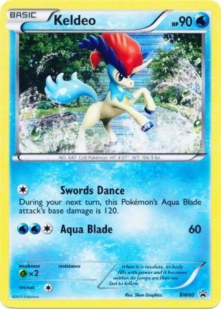 Keldeo (BW60) (Non Holo) [Noir & Blanc : Cartes promo Black Star]