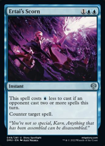 El Desprecio de Ertai [Dominaria Unida]