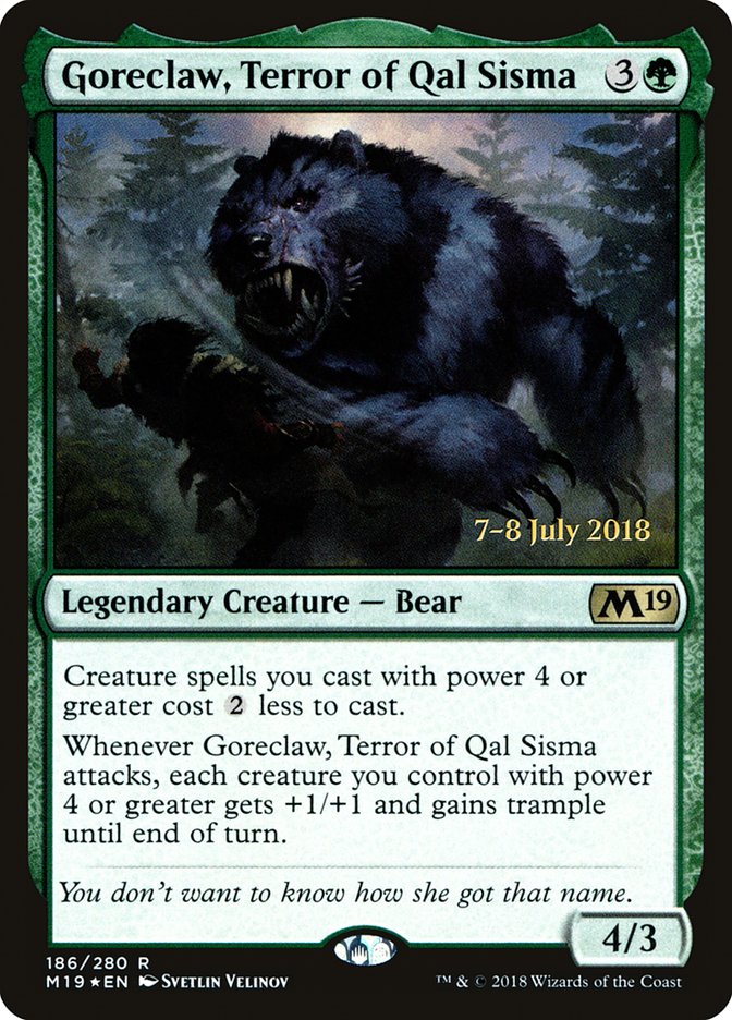 Goregriffe, terreur de Qal Sisma [Avant-première de l'édition de base 2019]