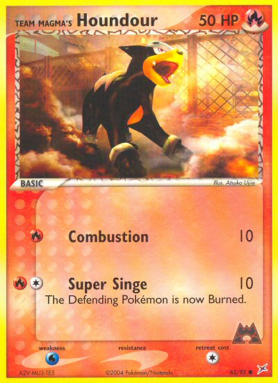 Malosse de la Team Magma (62/95) [EX: Team Magma vs Team Aqua]