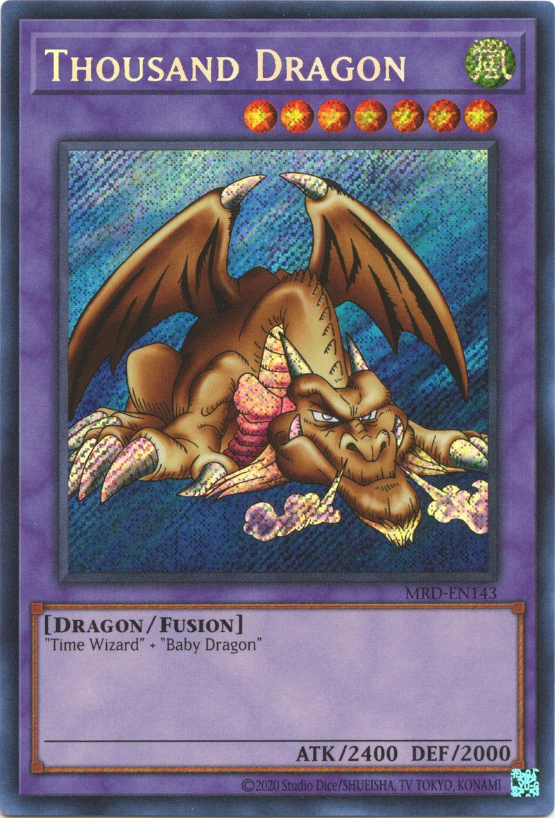 Dragón Milenario (25th Anniversary) [MRD-EN143] Secret Rare