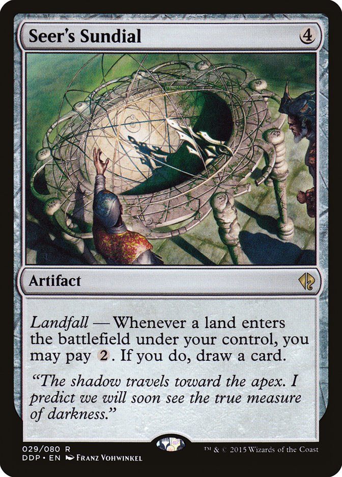 Cadran solaire de la Voyante [Duel Decks: Zendikar vs. Eldrazi]