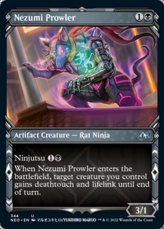 Nezumi maraudeur (présentoir ninja) [Kamigawa: Dynastie Néon]