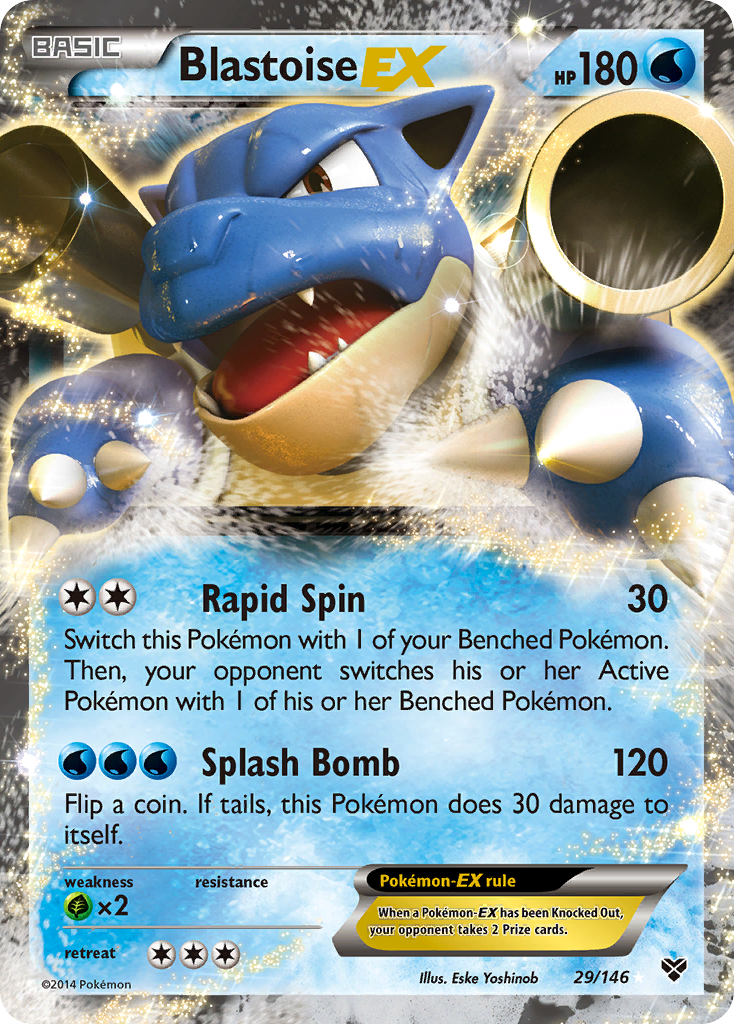 Tortank EX (29/146) [XY: Set de base]