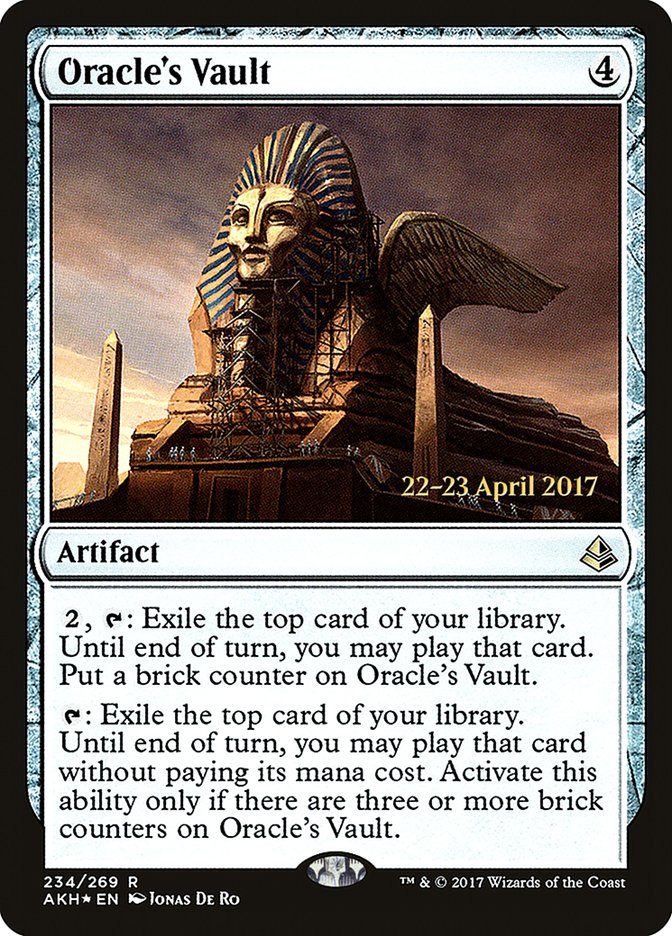 La Voûte d'Oracle [Promos Avant-première Amonkhet]