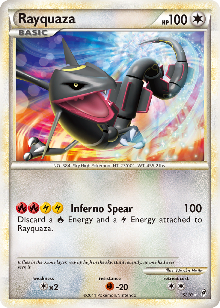 Rayquaza (SL10) [HeartGold & SoulSilver: Appel des Légendes]