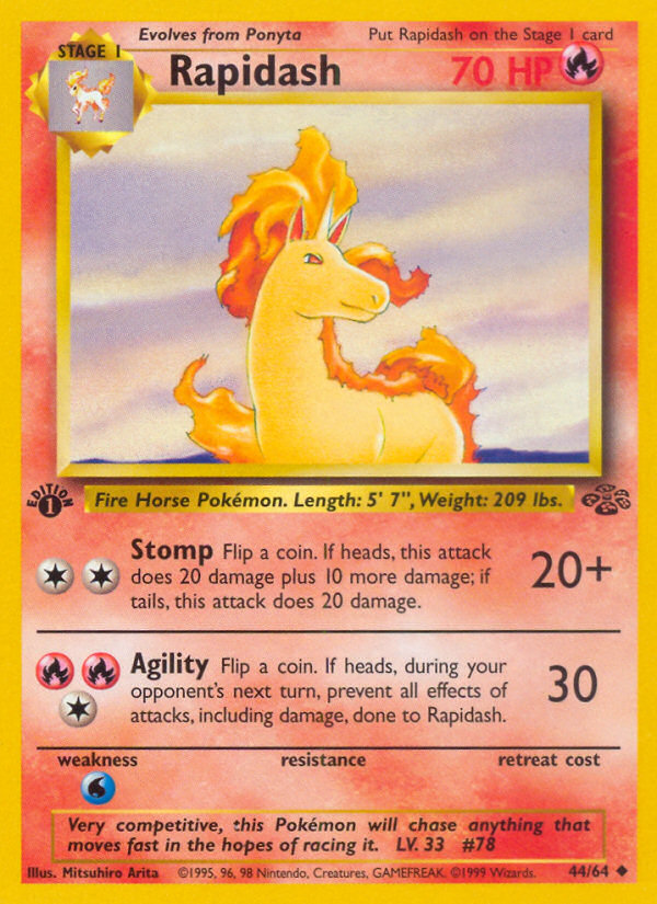 Rapidash (44/64) [Jungle 1ª edición]