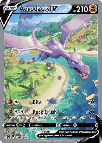 Aerodactyl V (180/196) [Espada y Escudo: Origen Perdido]