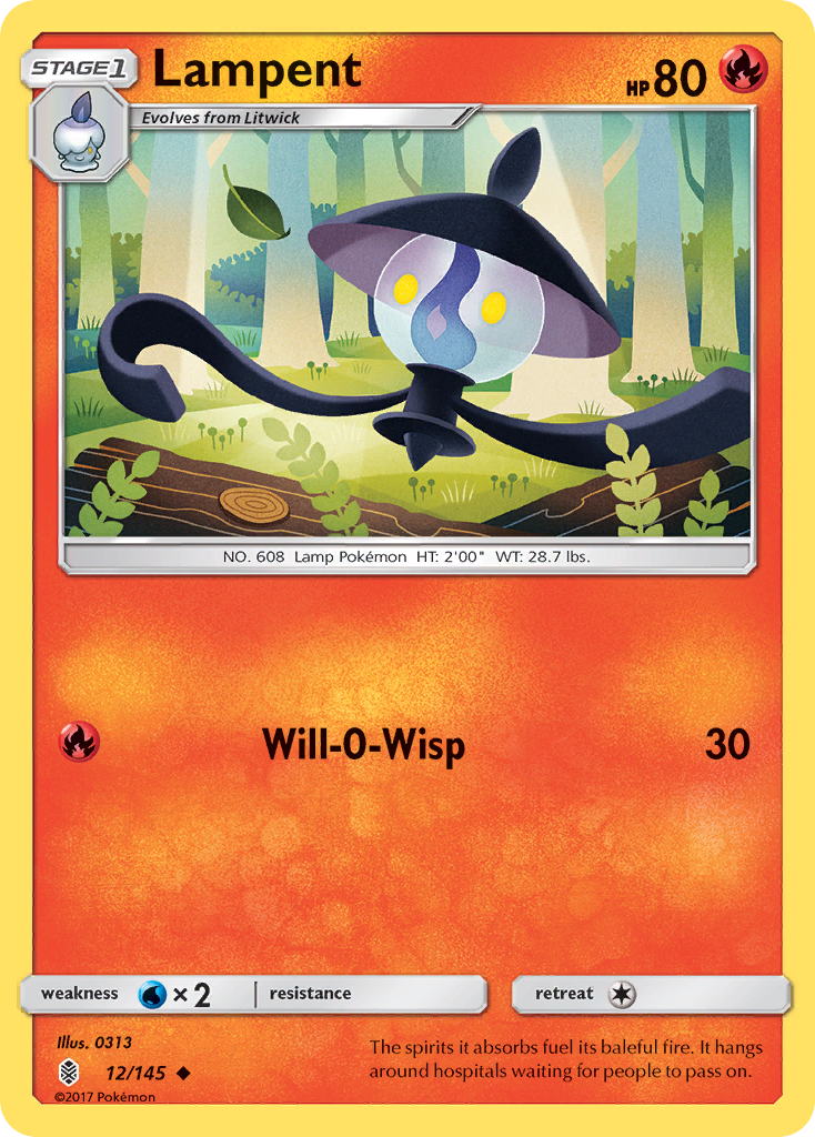 Lampent (12/145) [Soleil et Lune : Gardiens Ascendants]