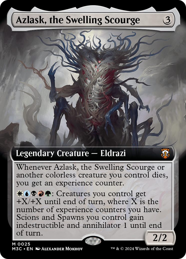 Azlask, le fléau croissant (Extended Art) [Commander Horizons du Modern 3]