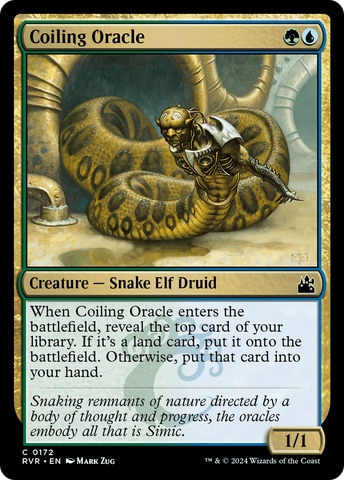 Oráculo serpentino [Ravnica Remastered]