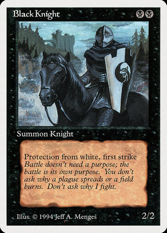 Caballero Negro [Magia de Verano / Edgar]