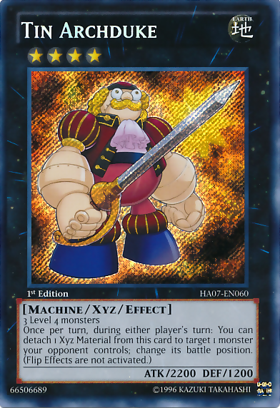 Archiduc en Étain [HA07-FR060] Secret Rare