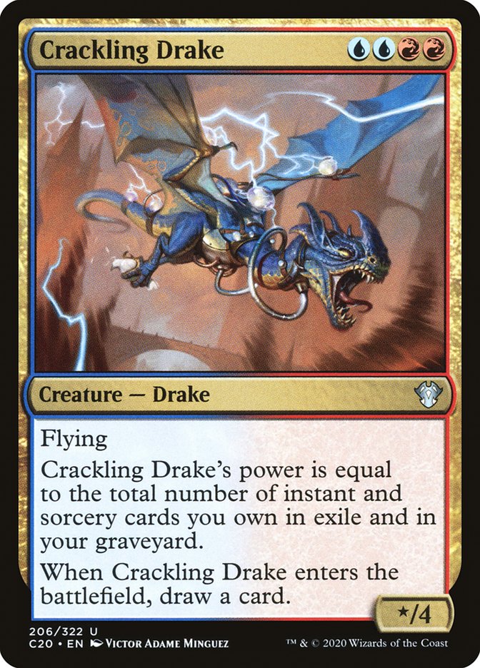 Drake Crépitant [Commander 2020]