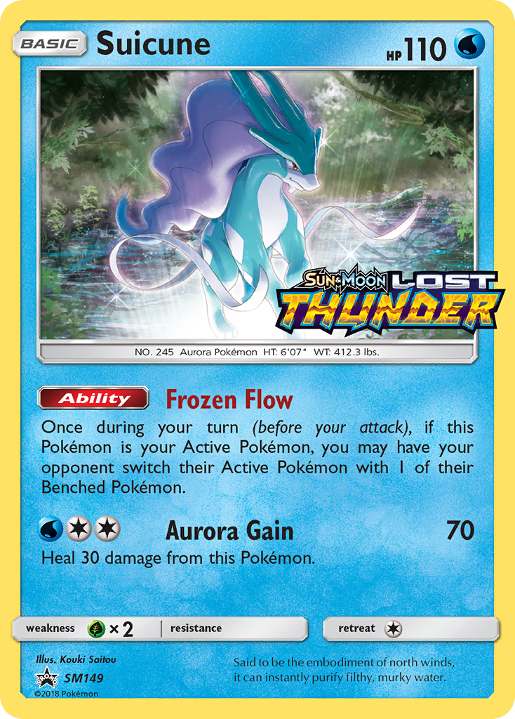 Suicune (SM149) [Soleil et Lune : Cartes promo Étoile noire]
