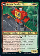 Blaster, DJ de combat // Blaster, Remontant de moral [Transformers]