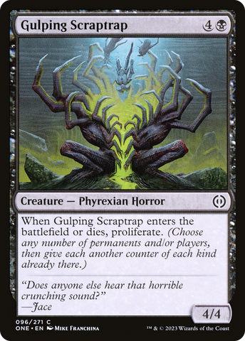 Engullir a Chatarra de Trampa [Phyrexia: All Will Be One]