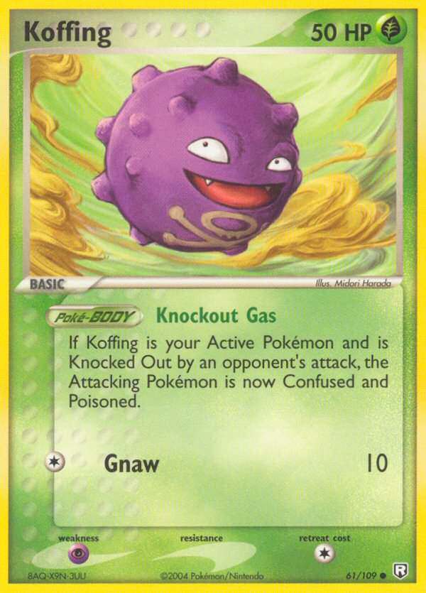 Smogo (61/109) [EX: Retour de Team Rocket]