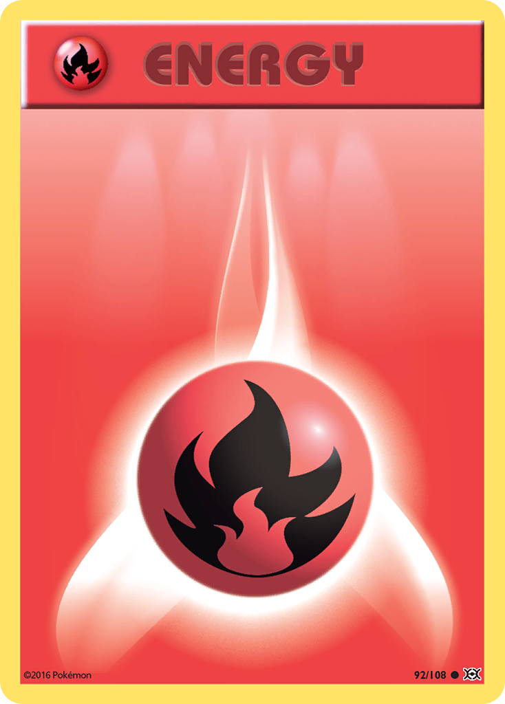 Énergie Feu (92/108) [XY: Évolutions]