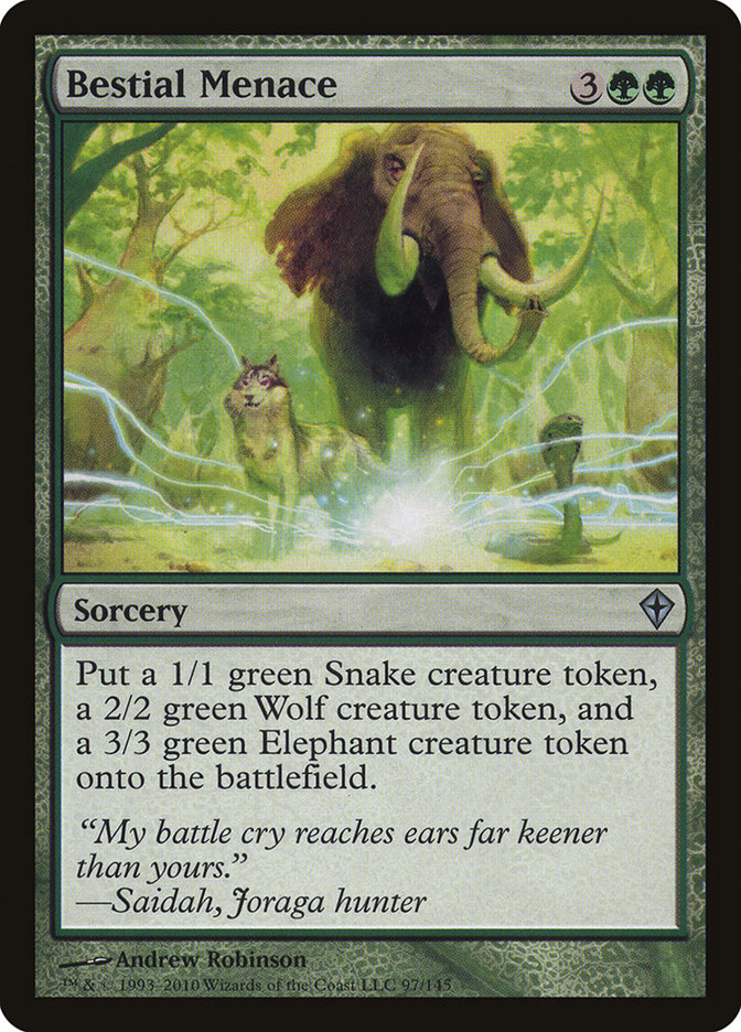 Menace bestiale [Worldwake]