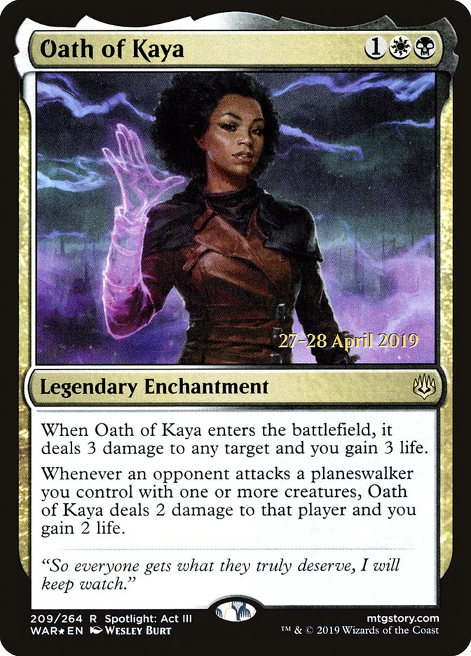 Serment de Kaya [Avant-première La Guerre des Planeswalkers]