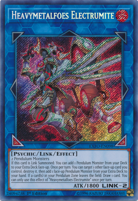 Metalfoes Électrumite [EXFO-EN098] Secrète Rare