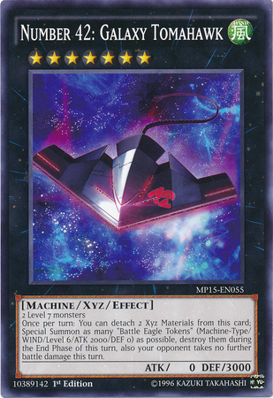 Numéro 42 : Tomahawk Galactique [MP15-FR055] Commune