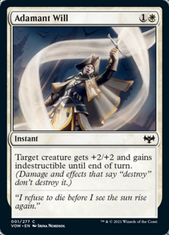 Volonté adamantine [Innistrad: Chasse de minuit]