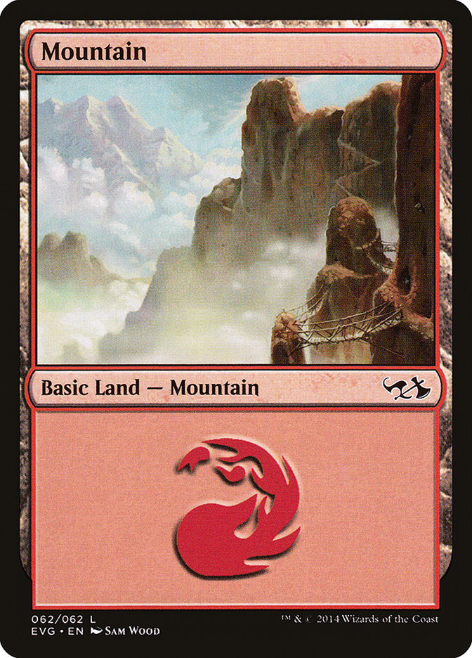 Montagne (62) (Elfes contre Gobelins) [Duel Decks Anthology]