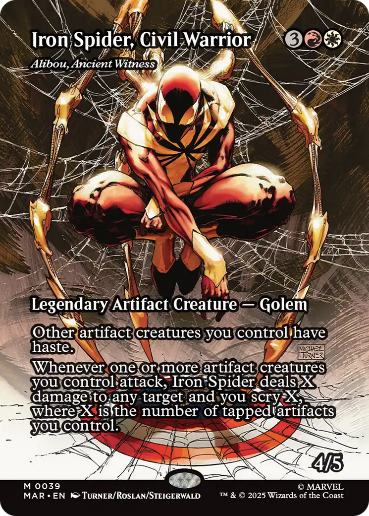 Iron Spider, Civil Warrior - Alibou, Témoin ancestral [Univers Marvel : Éternel-Légal]
