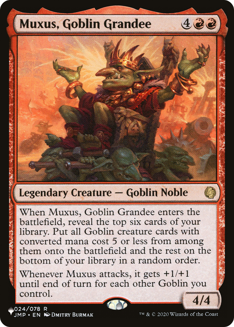 Muxus, Gran Cacique Trasgo [The List]