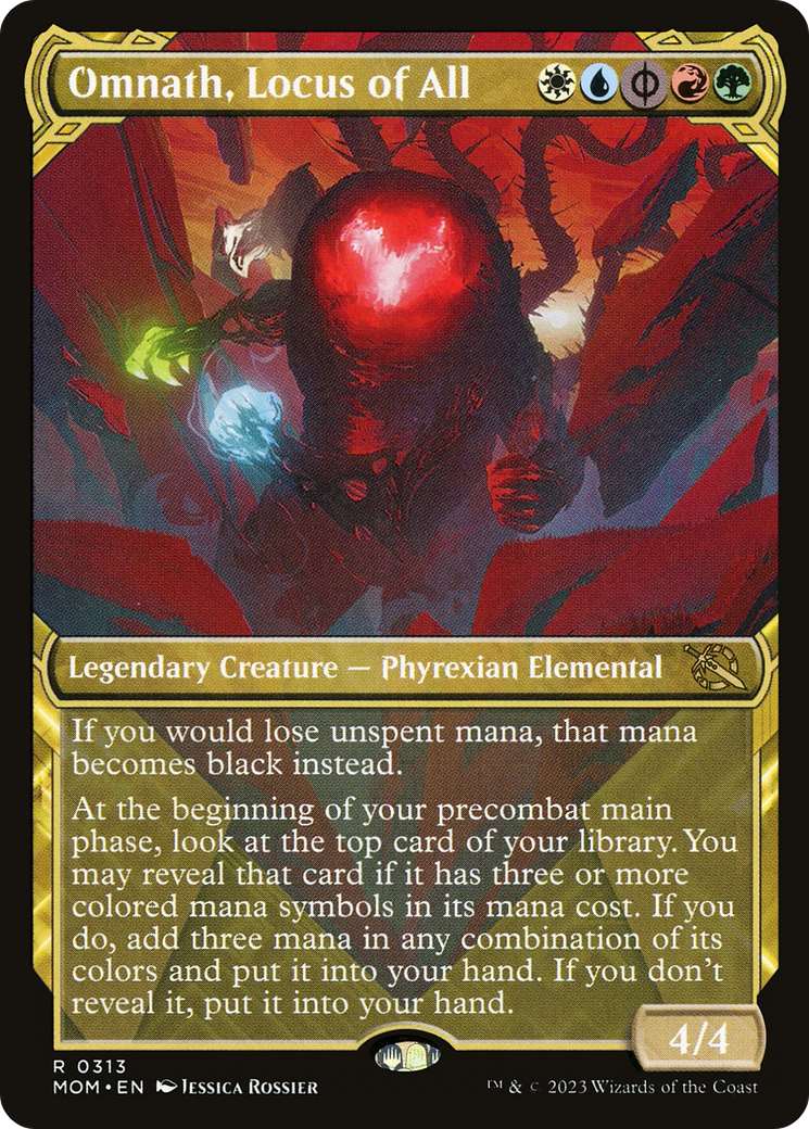Omnath, Cœur de l'univers (Amélioration de plan Planeswalker amusant) [L'invasion des machines]