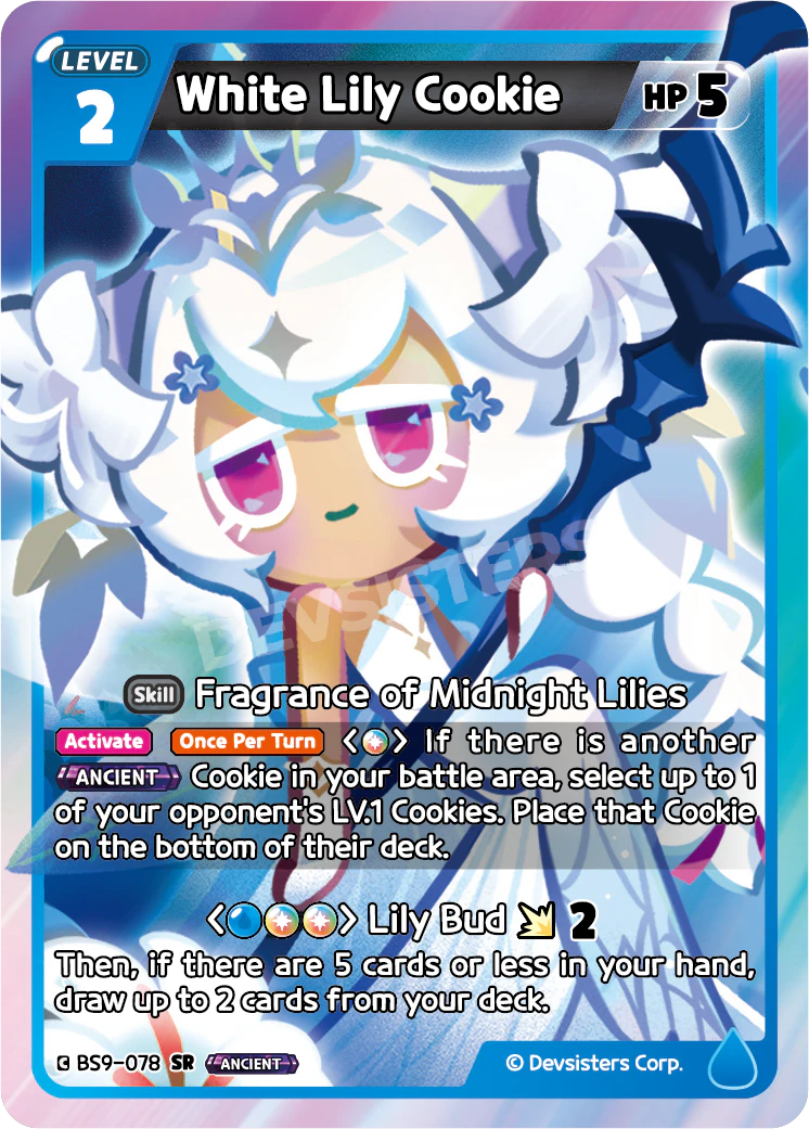 Image for White Lily Cookie (BS9-078) (BS9) - CookieRun: Braverse TCG