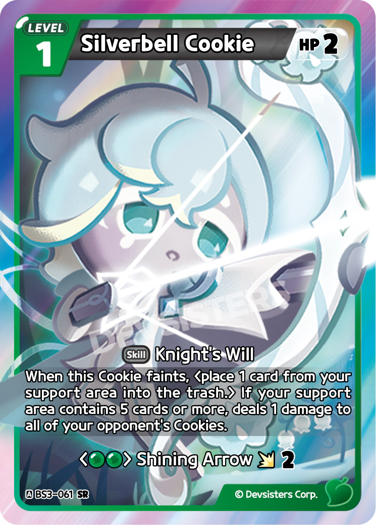 Image for Silverbell Cookie (BS3-061) (BS3) - CookieRun: Braverse TCG