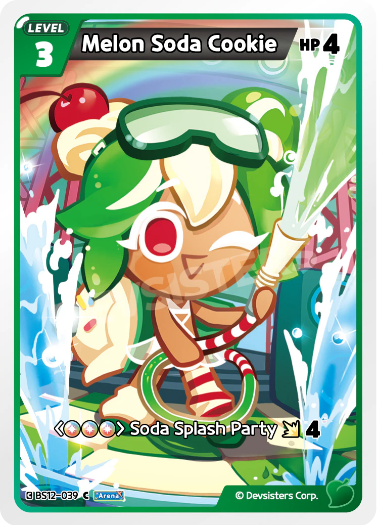 Image for Melon Soda Cookie (BS12-039) (BS12) - CookieRun: Braverse TCG
